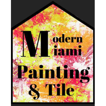Modern Miami Painting and Tile Logo