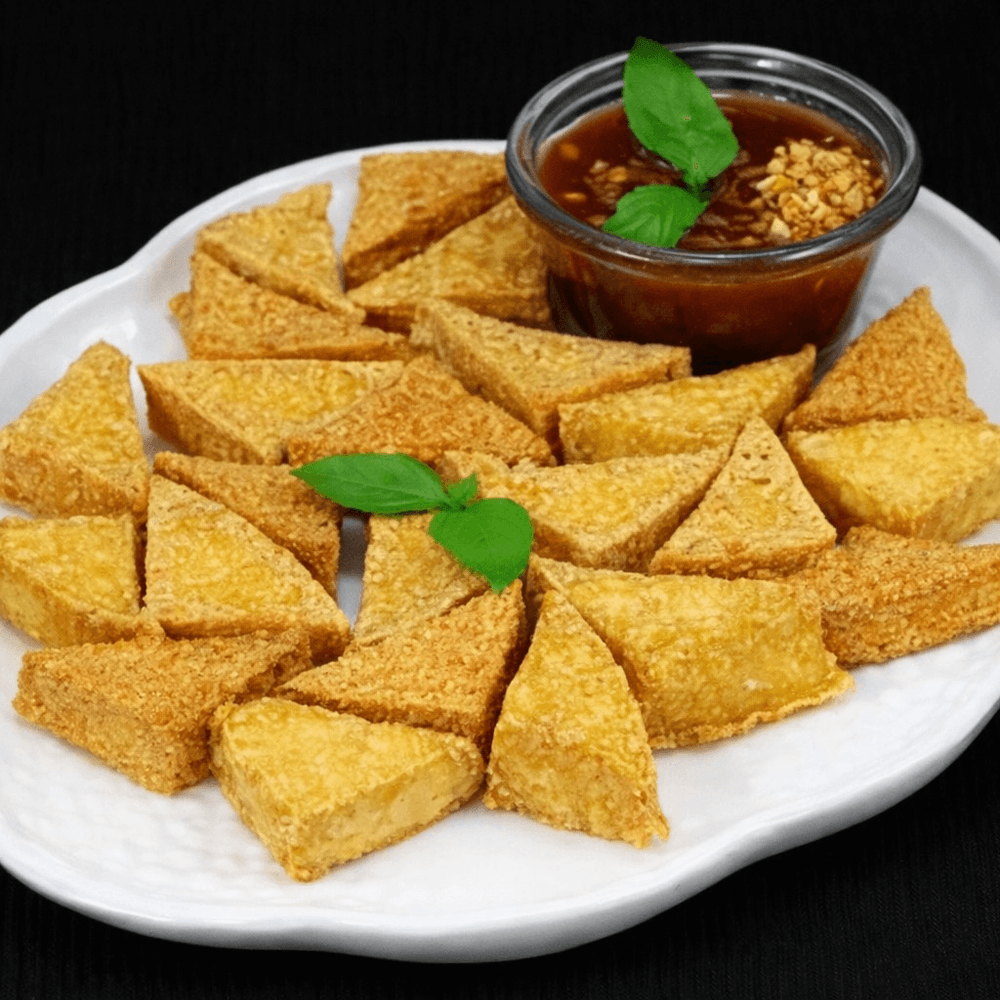 Fried Tofu with Dipping Sauce
