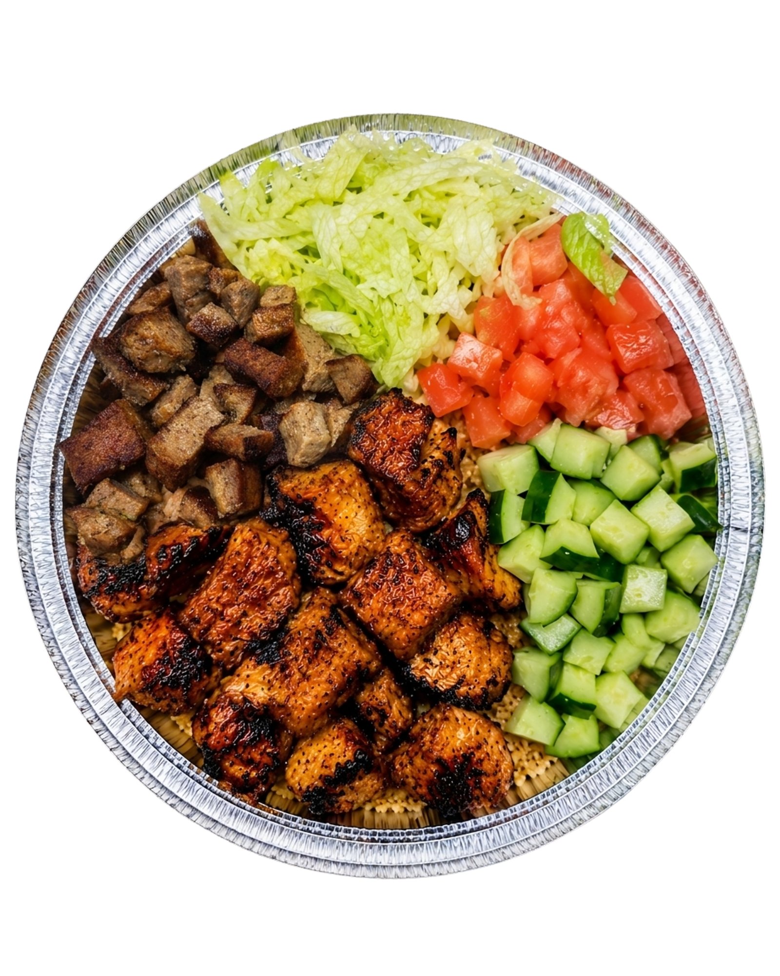 Chicken & Lamb Over Rice