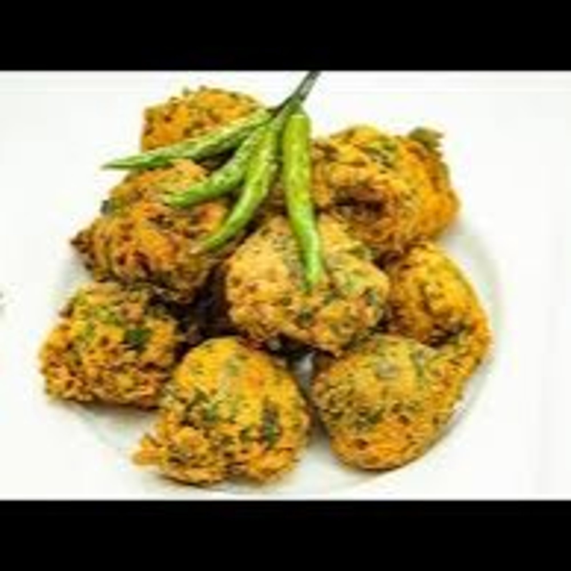 A4 Pakora spinach