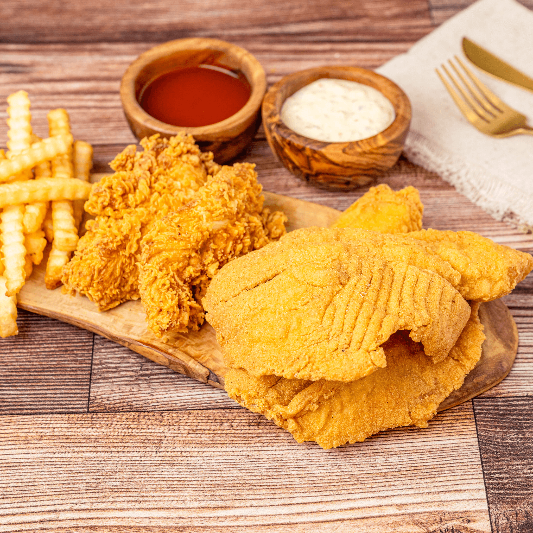 Tender & Fish