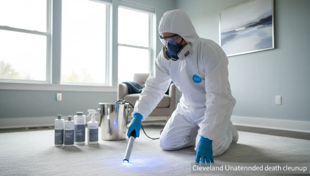 Cleveland Unattended death cleanup Image