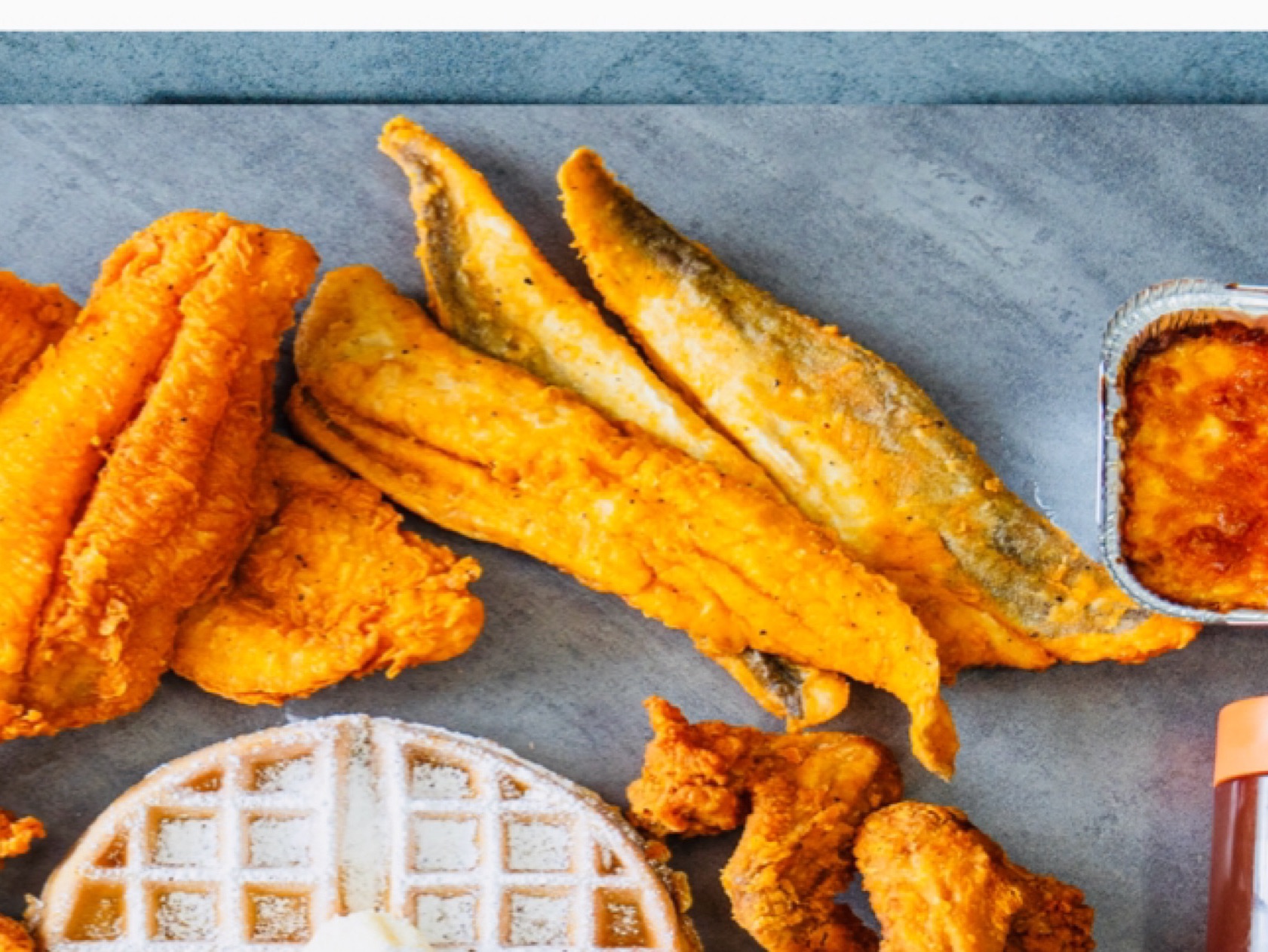 8 Whiting & 2 Waffles