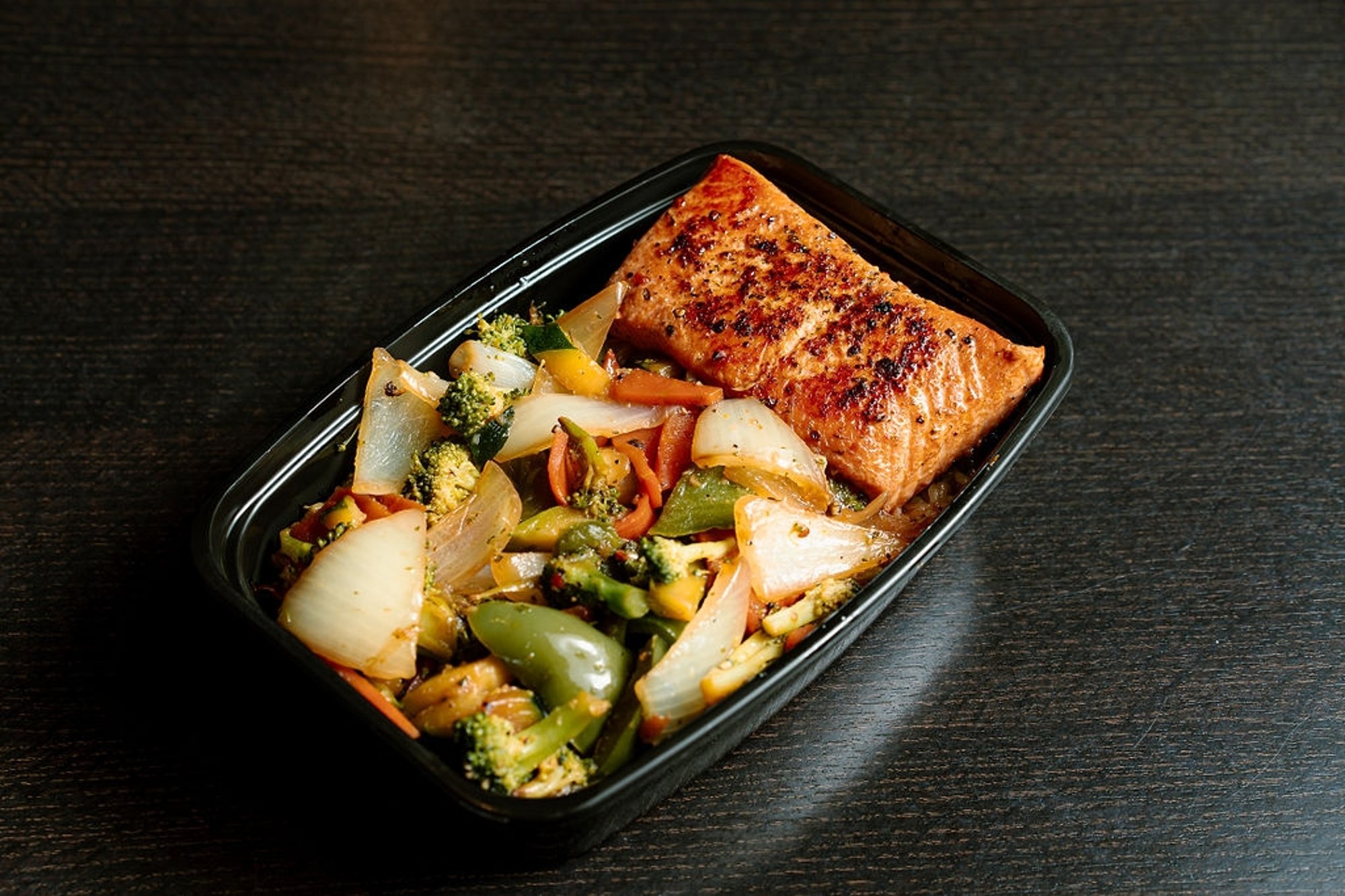 Hibachi Salmon