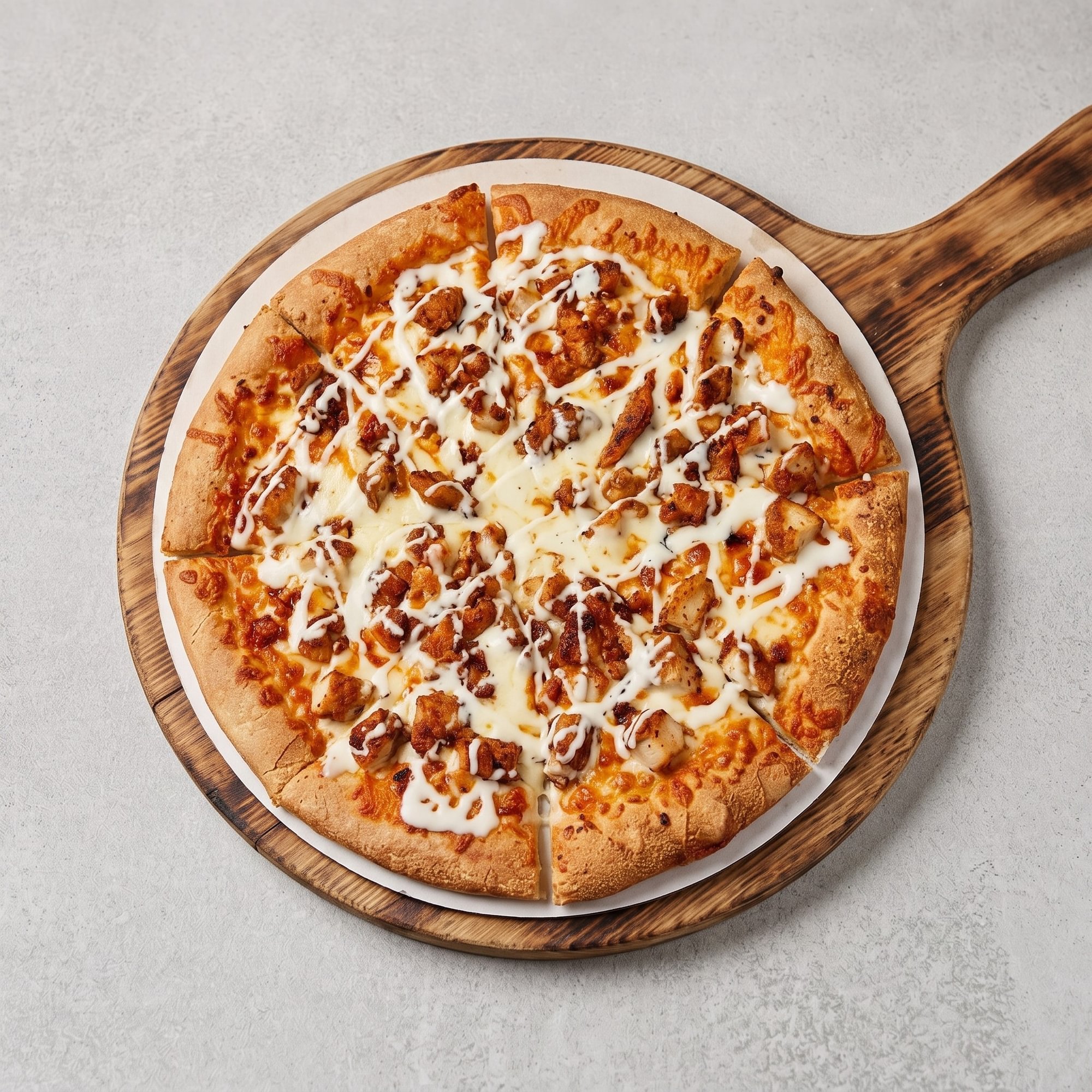 Chicken Bacon Ranch Pizza