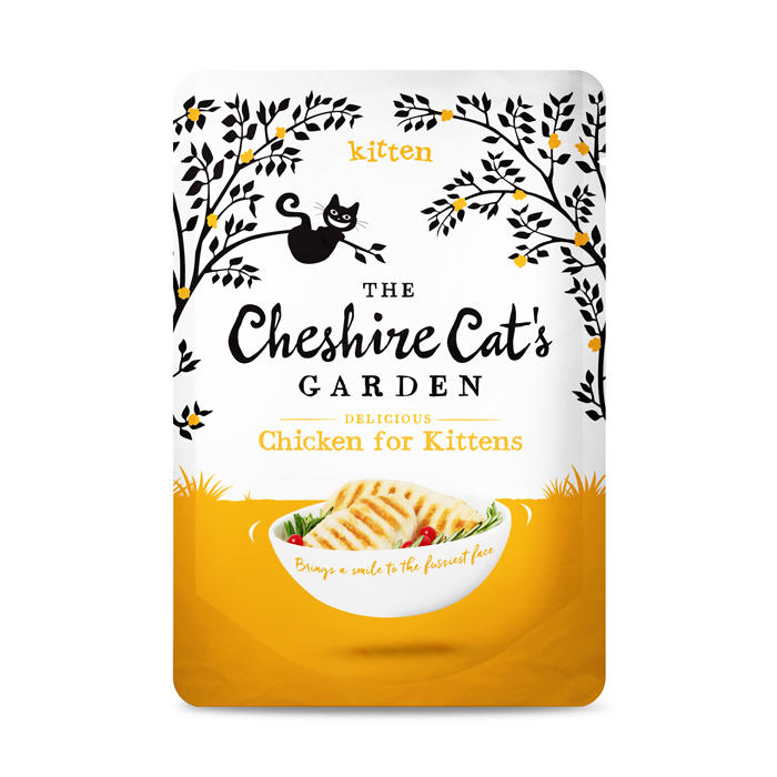 The Cheshire Cat's Garden Kitten Chicken 85g