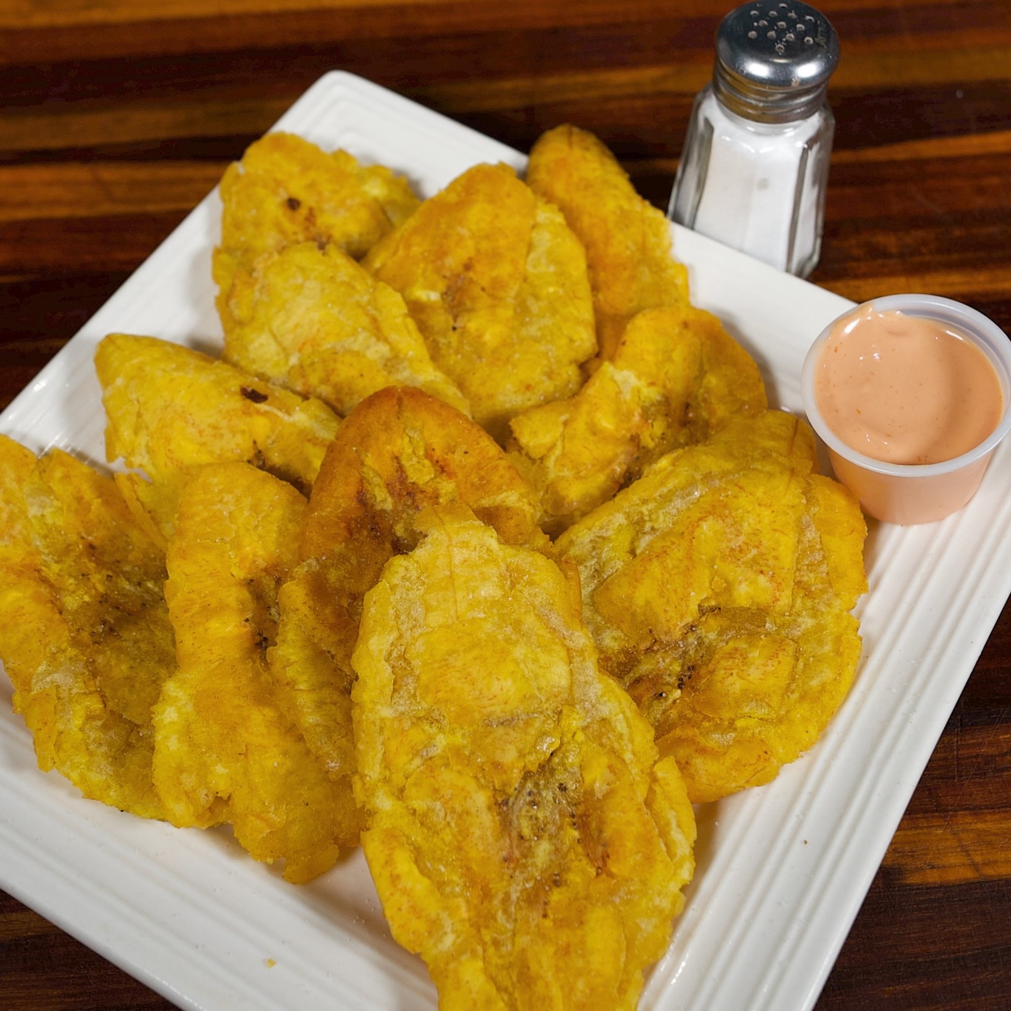 Fried Green Plantains