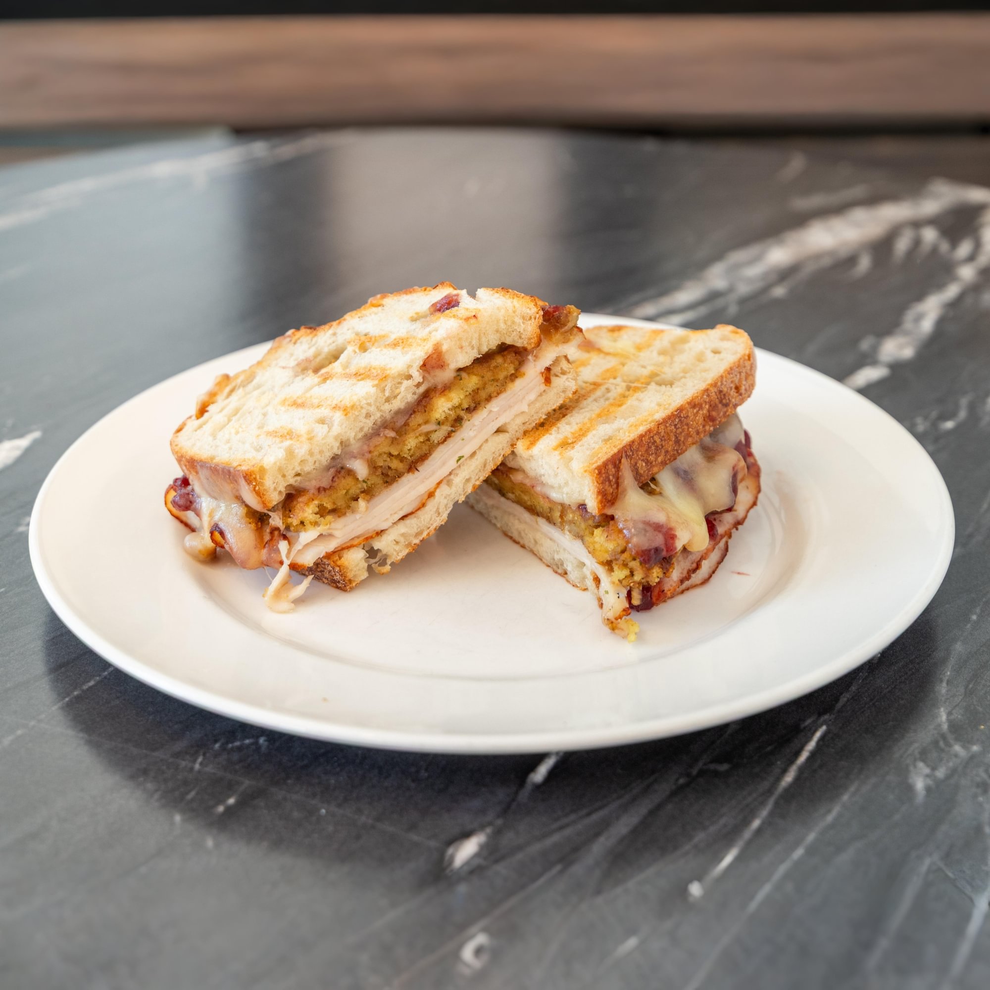 Thanksgiving Panini Sandwich