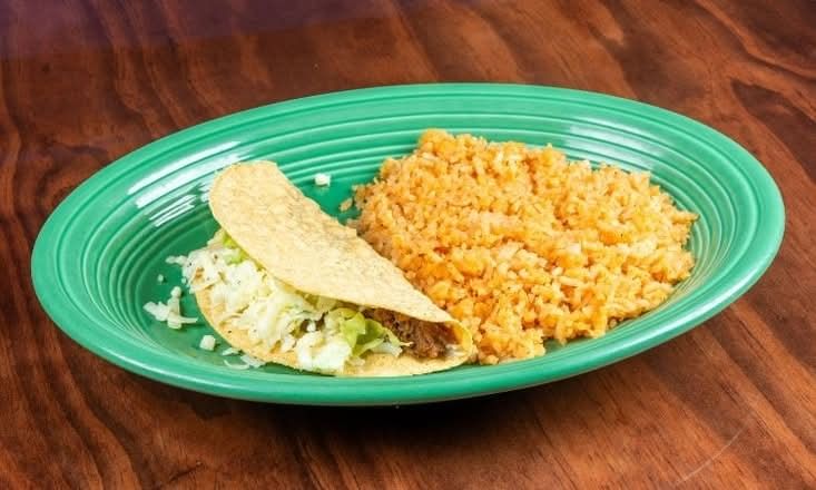 kids 3: crunchy taco w/ a side