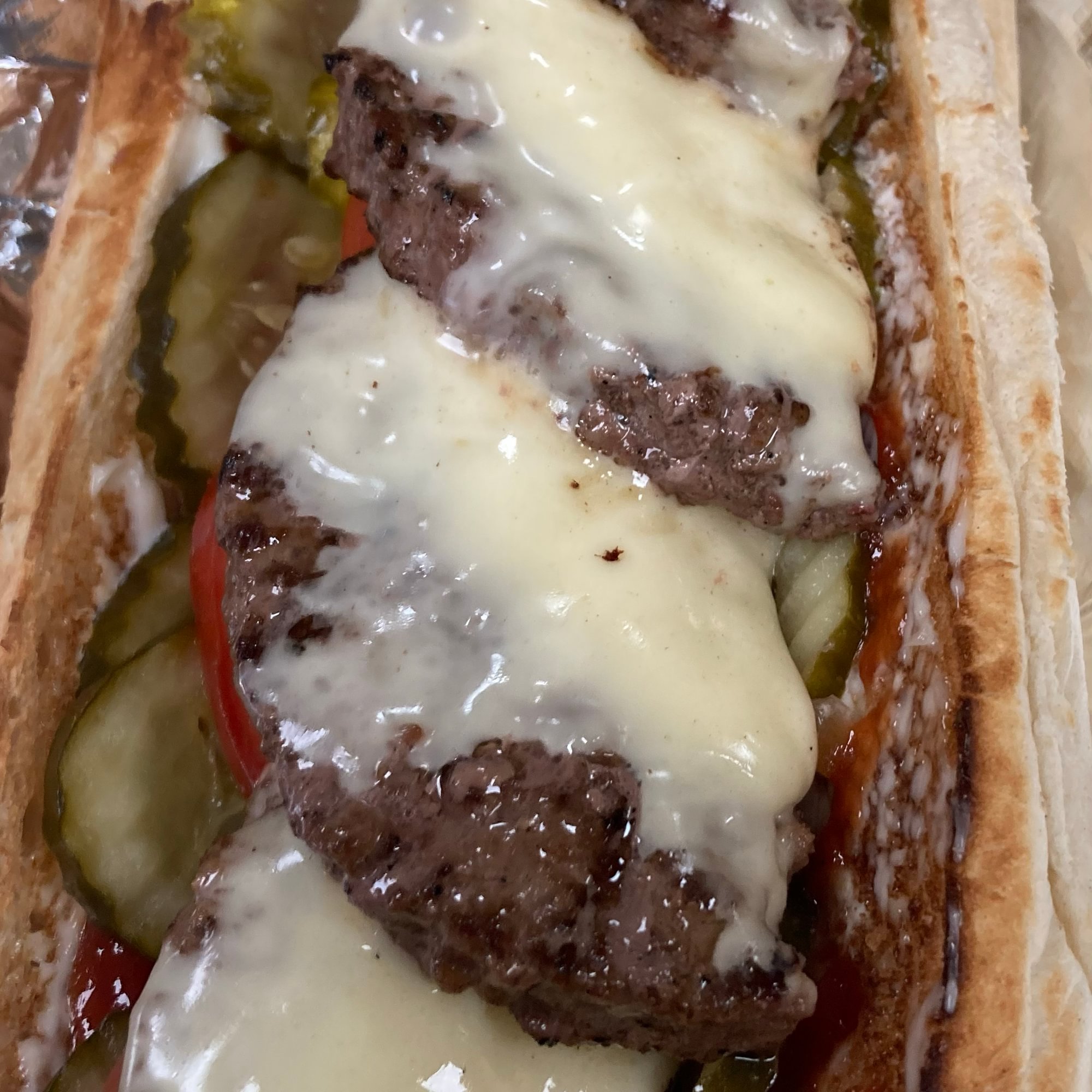 Cheeseburger Sub