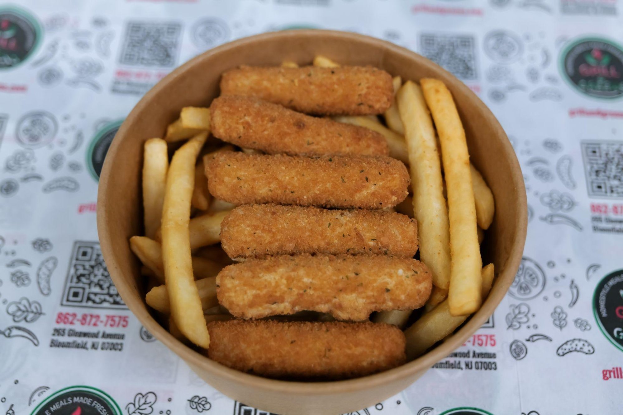 Mozzarella Sticks (6 pcs.)