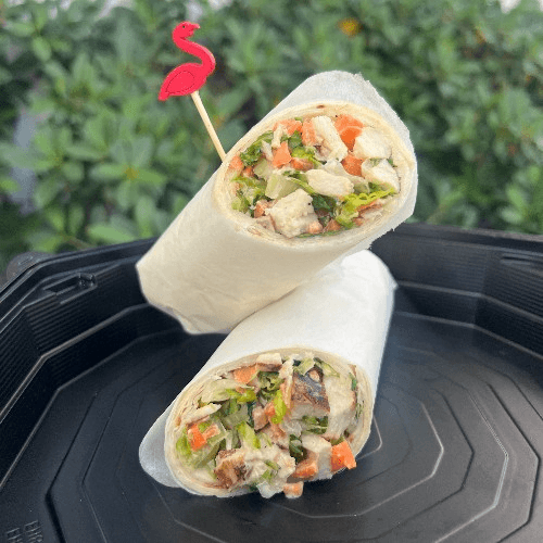 Chicken Caesar Salad Wrap FULL