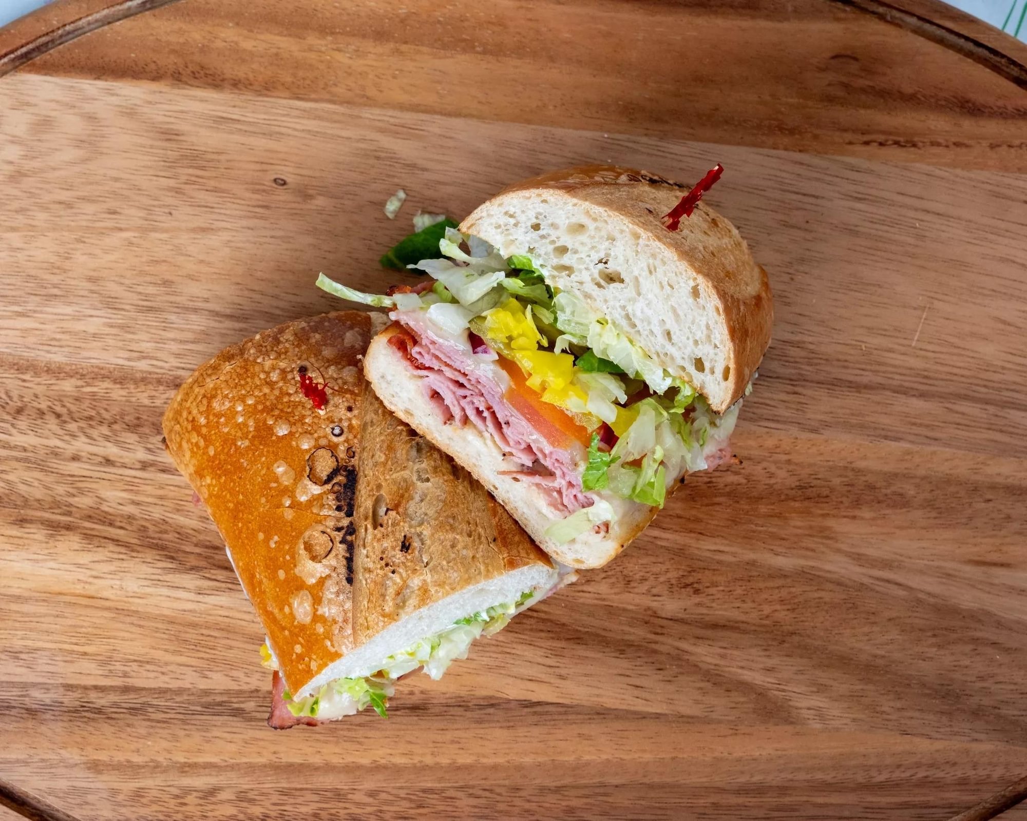 Turkey Pastrami Sandwich