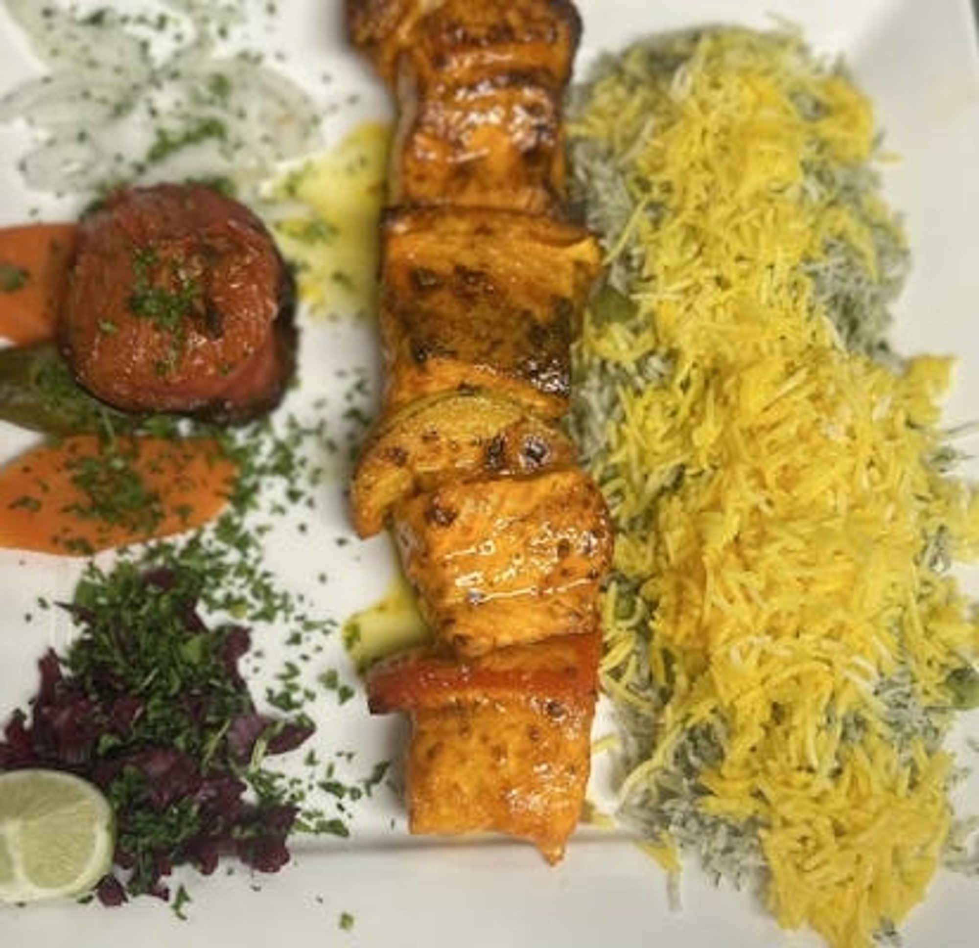 Salmon Kebob