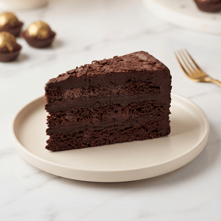 Chocolate Cake Slice