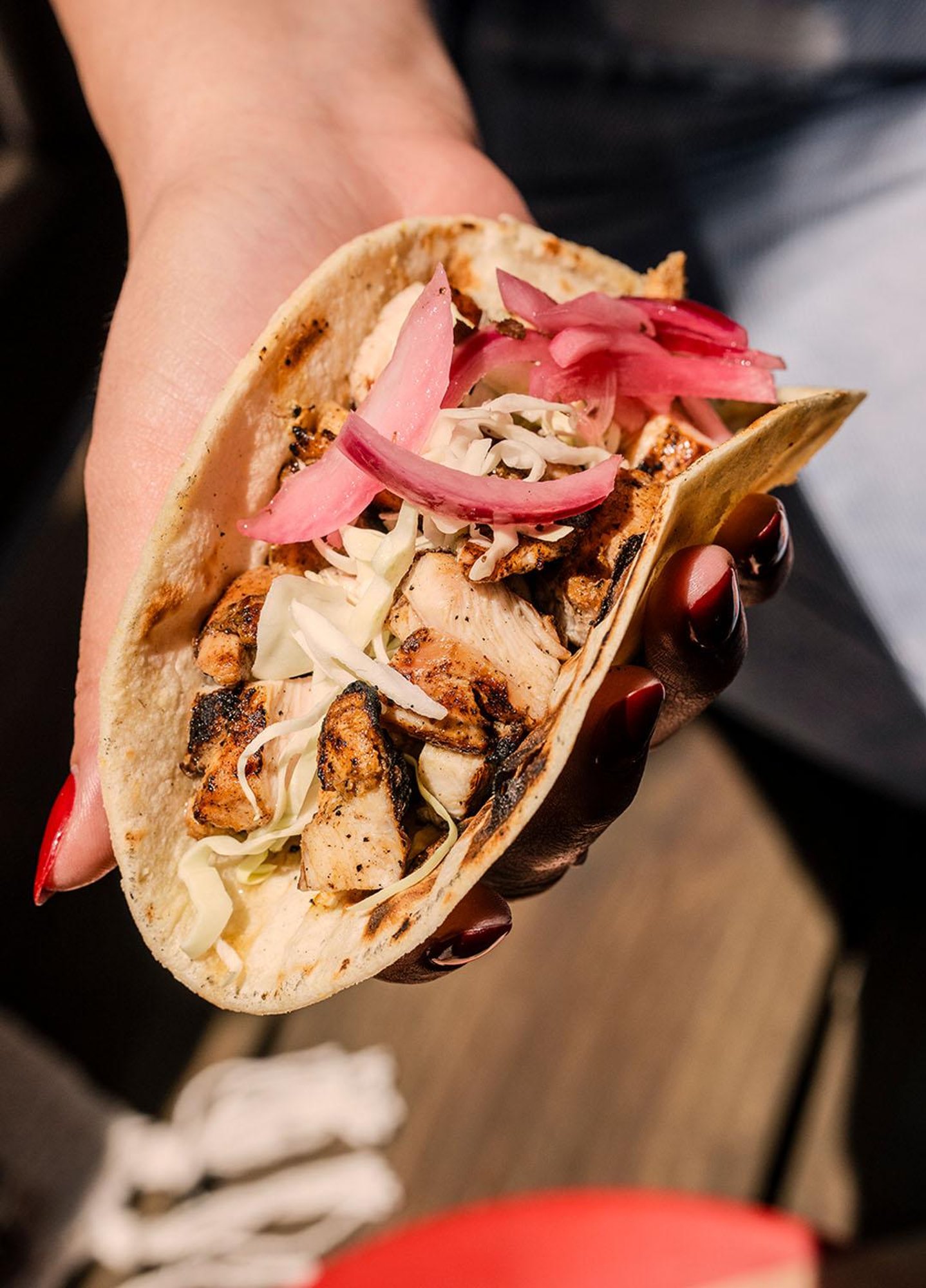 Chicken Asado Taco