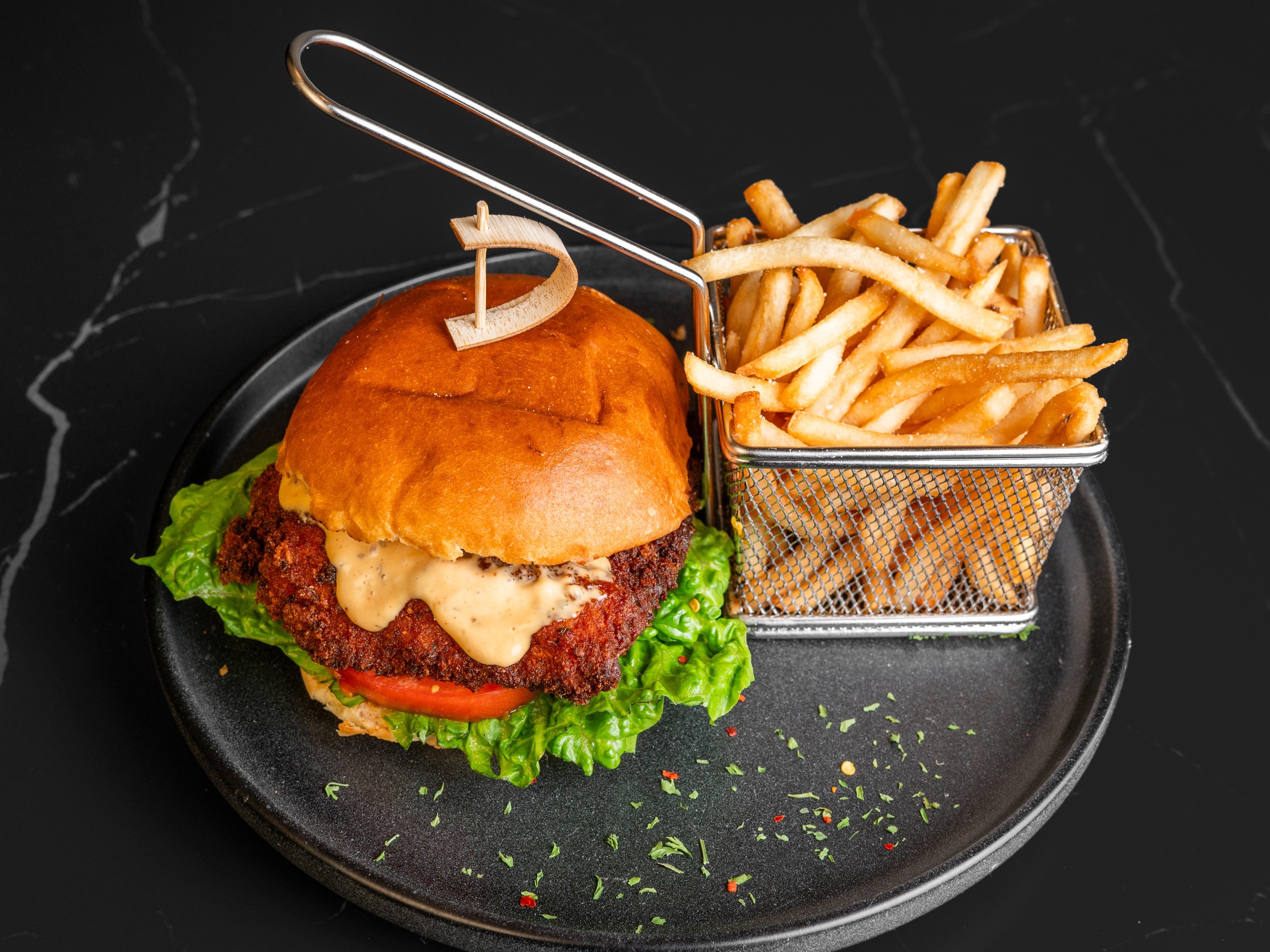 Spice Fried Chicken Sandwich