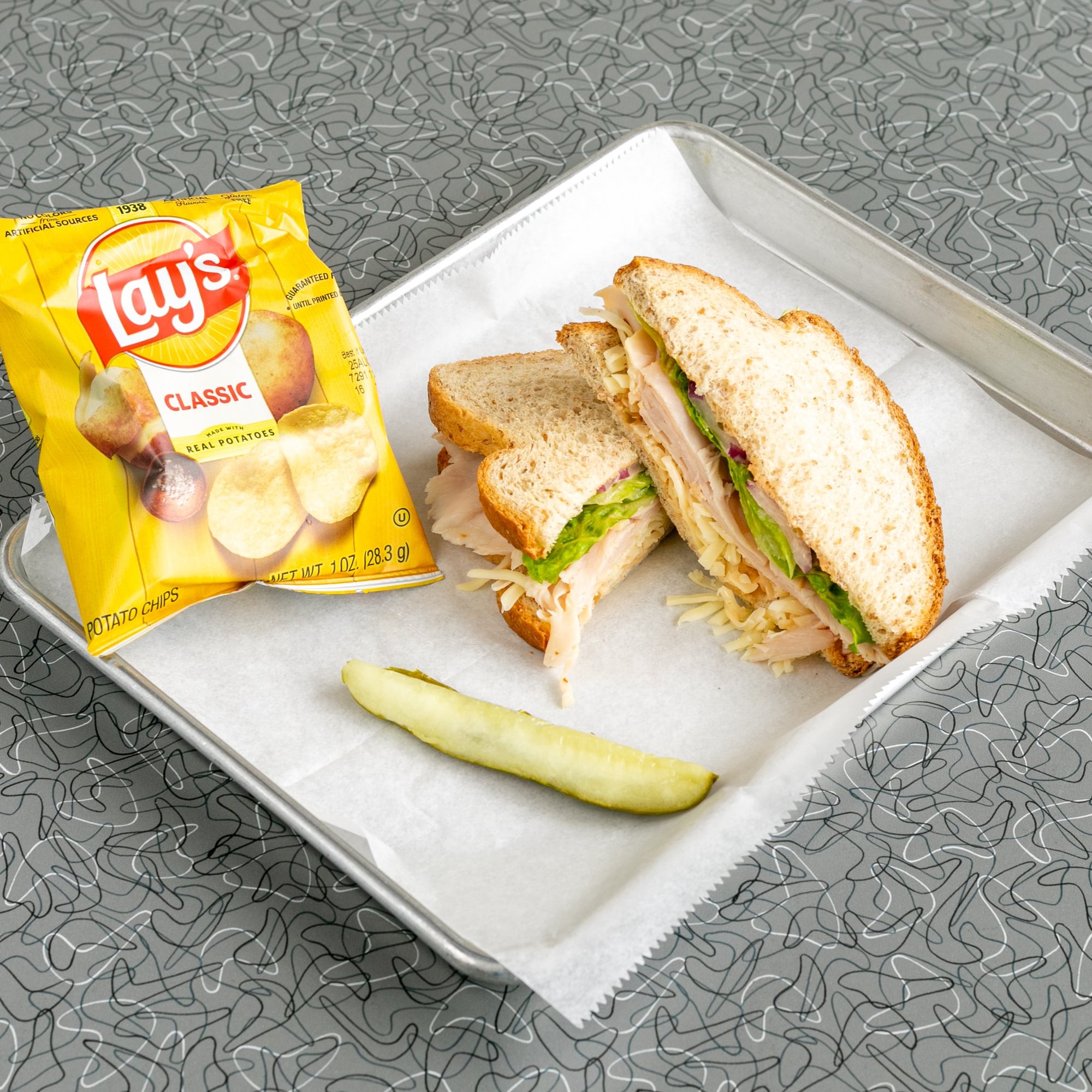 Turkey & Swiss Sandwich