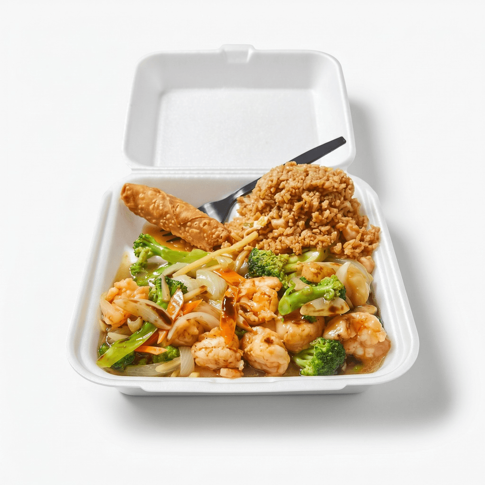 D10. Shrimp with Vegetables or Broccoli Combination
