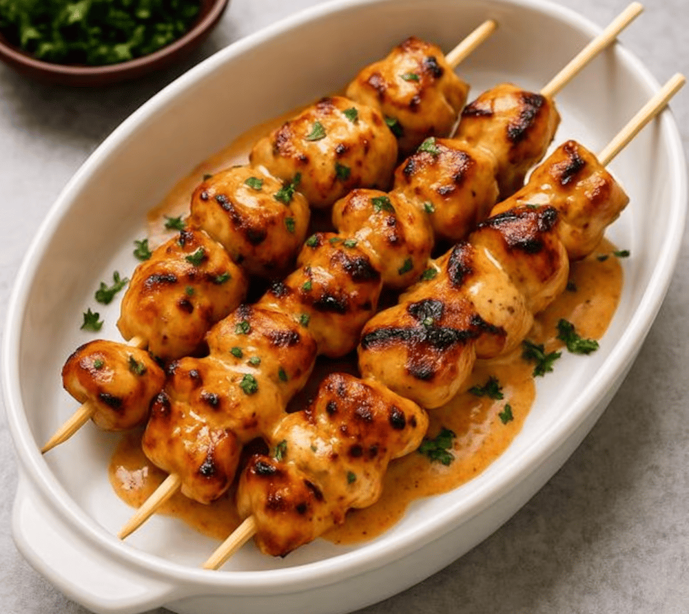 Spicy Chicken Shish Kebab