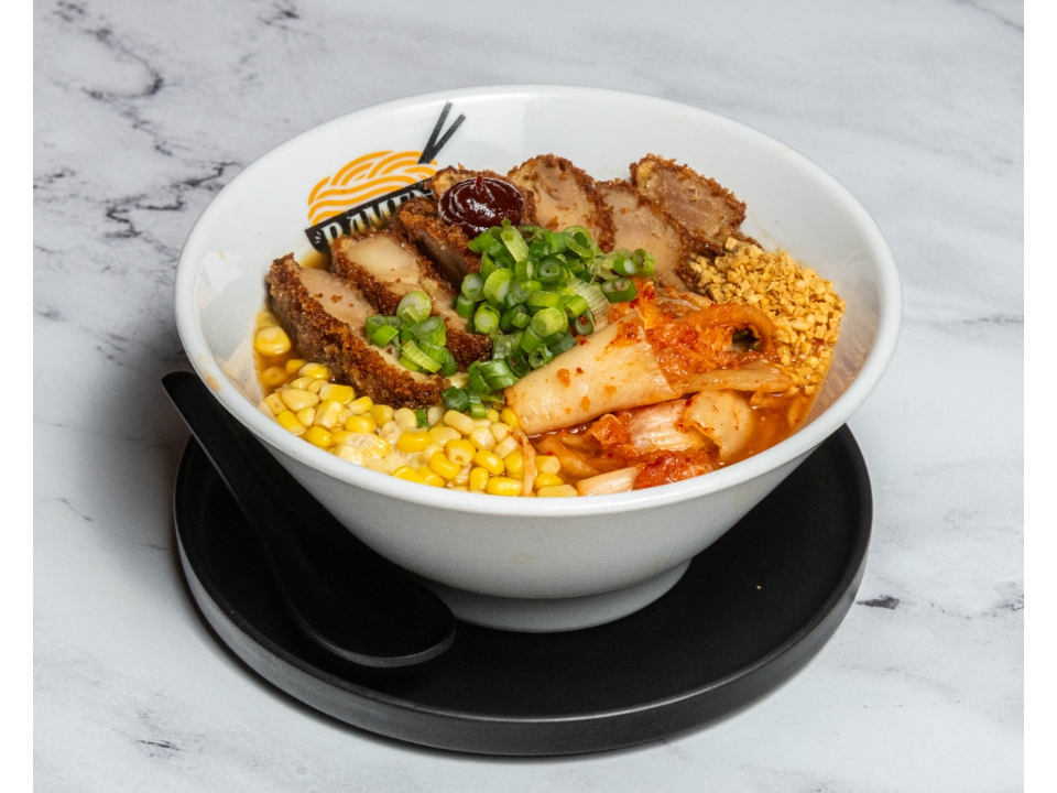 Kimchi & Fried Chicken Ramen