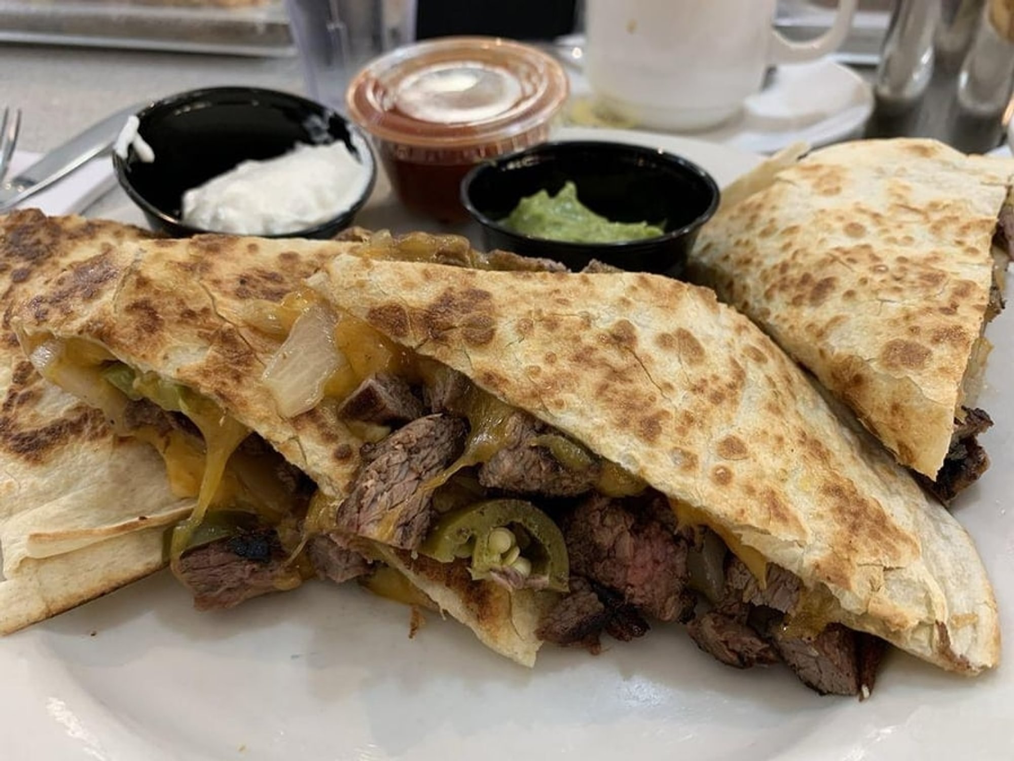 Jalapeno Steak Quesadilla
