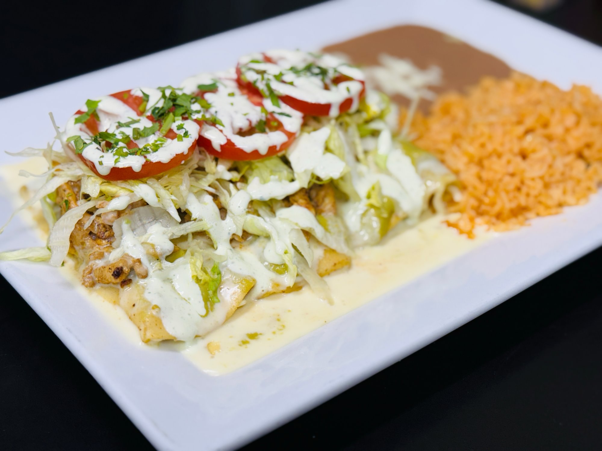 Queso Enchiladas
