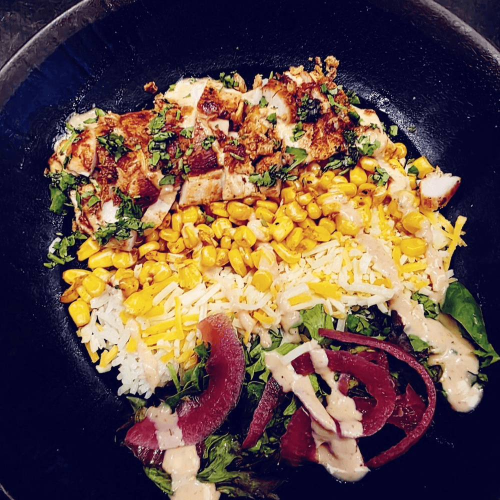Power Protein Roasted Chicken Chipotle Bowl