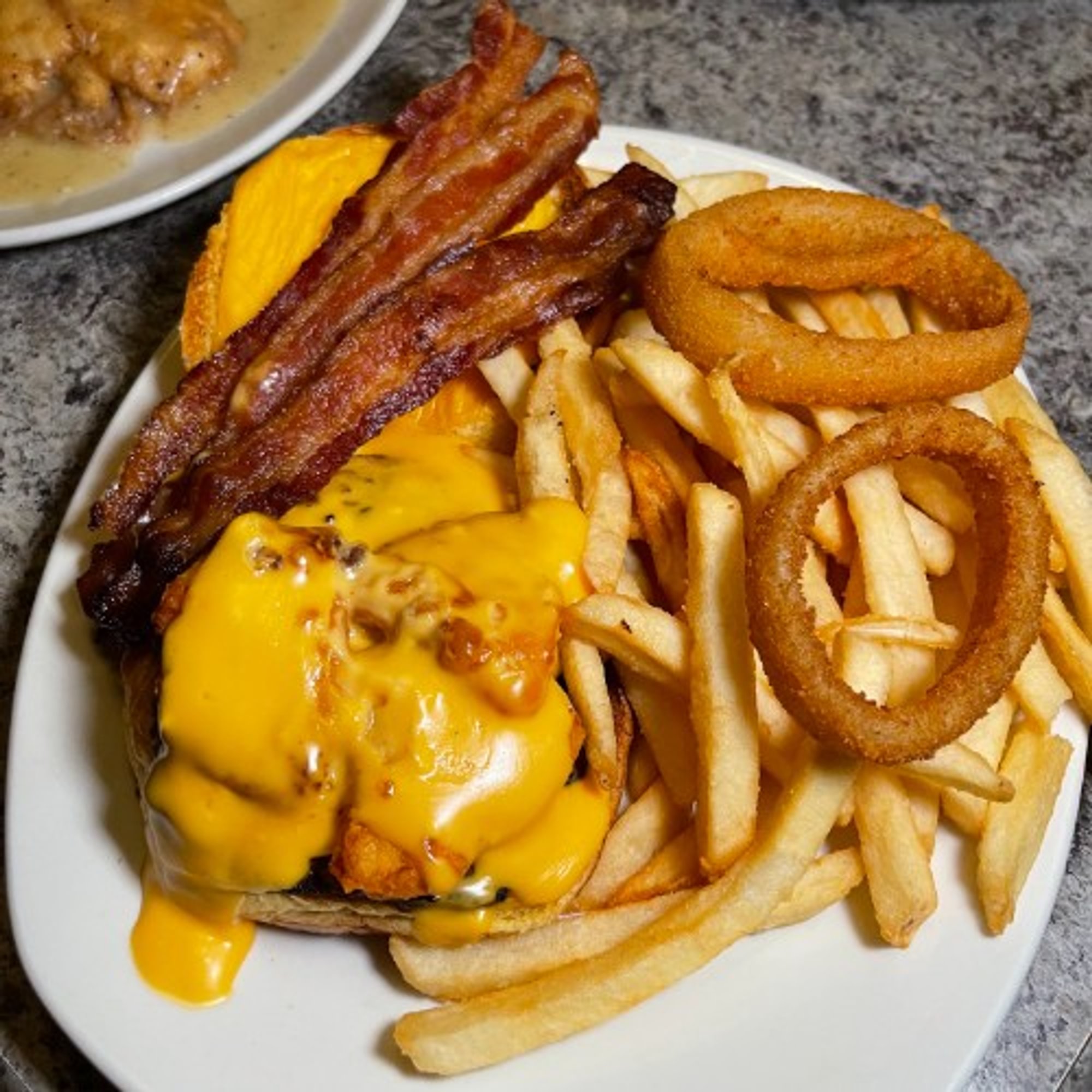 Fried Mac Burger