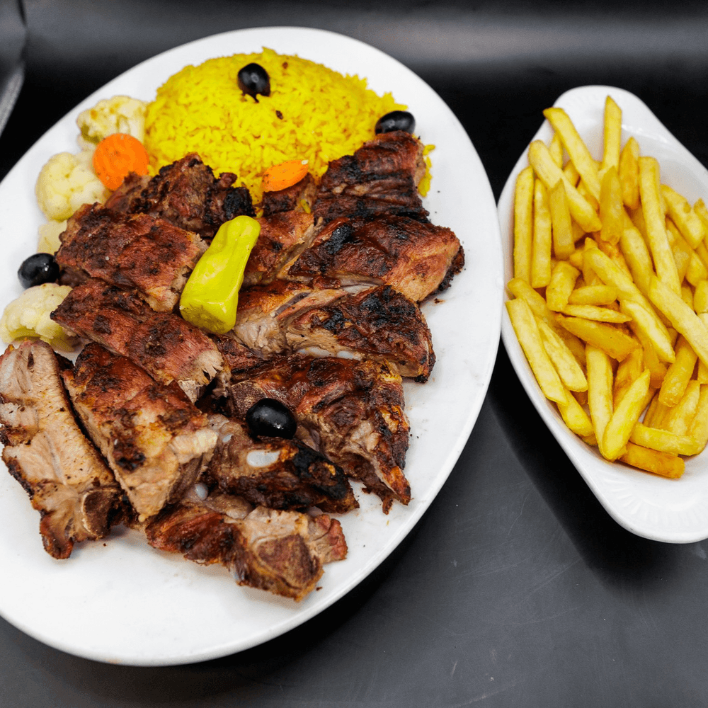 BBQ Pork Ribs Entree