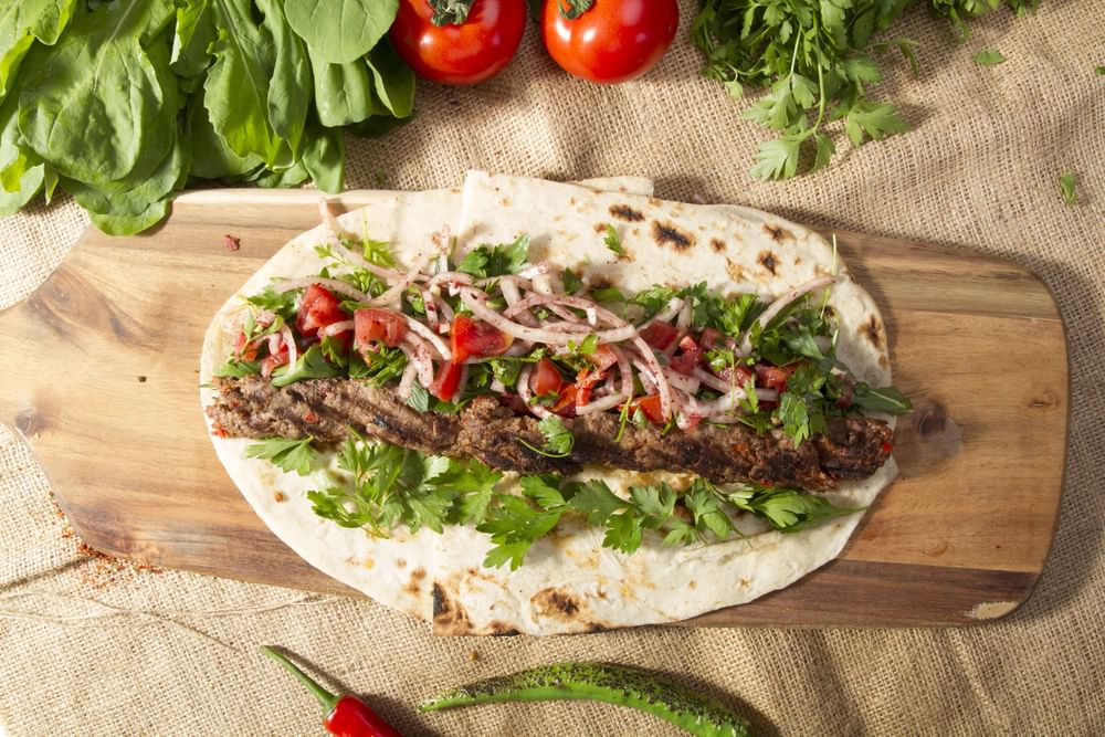 Lamb Adana Kebab Sandwich