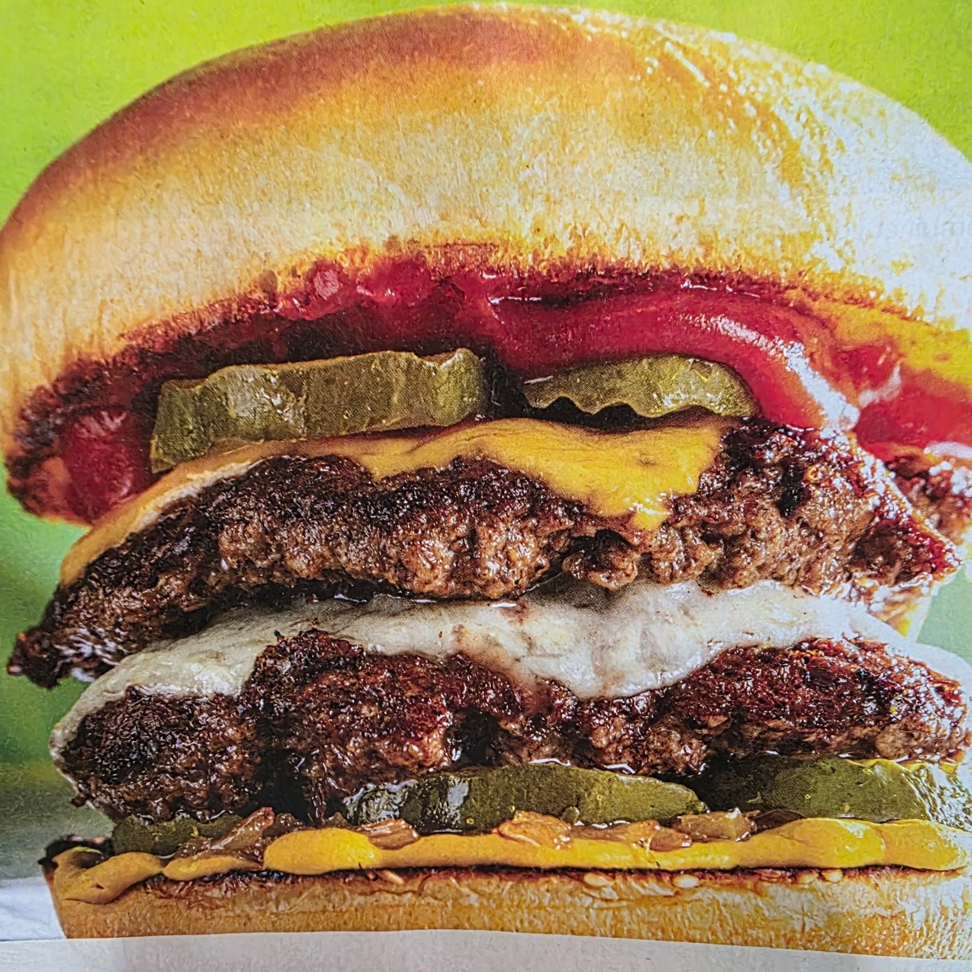 Double Cheese Burger Juicy