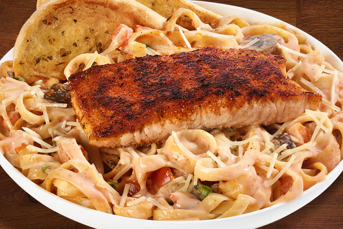CAJUN SALMON PASTA