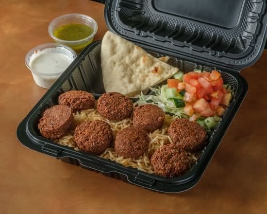 Falafel Over Rice