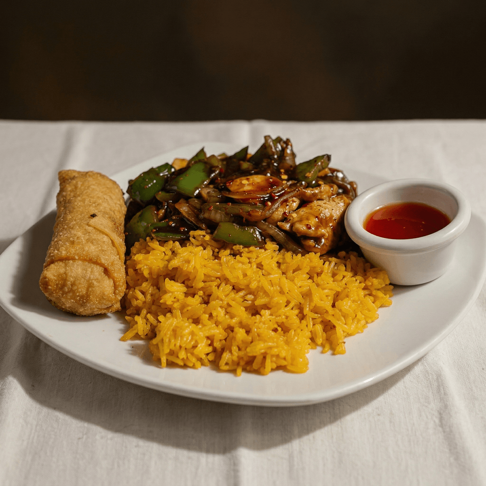 Hot & Spicy Beef or Chicken Combo