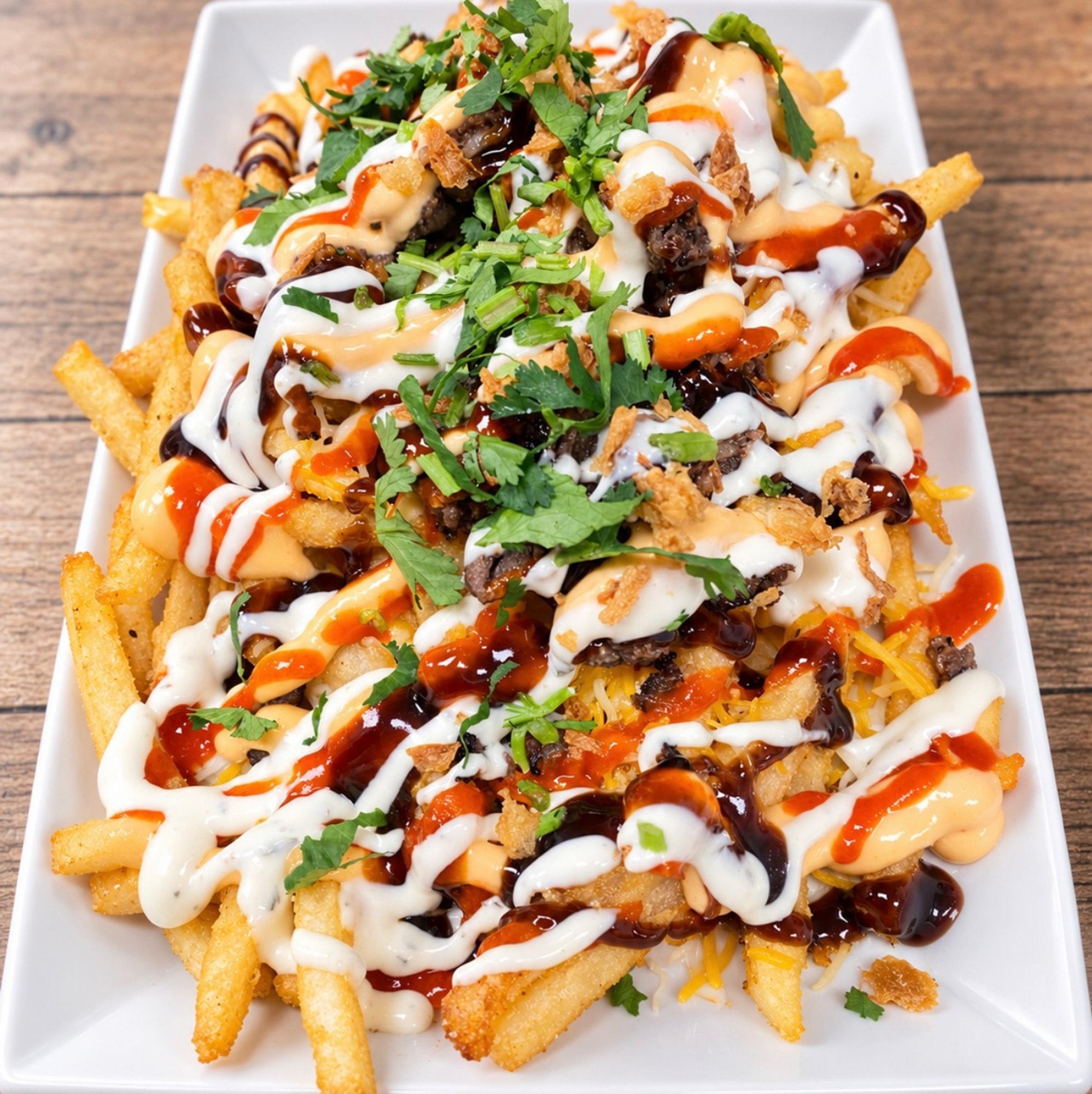 Kimchi Fries (Halal)