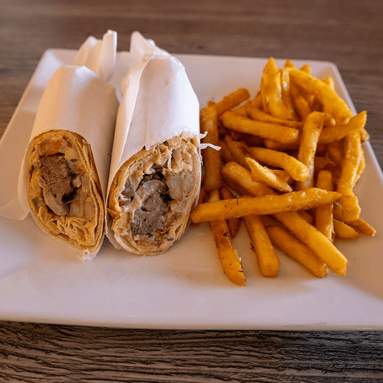 Beef Kabob Sandwich Filet Mignon