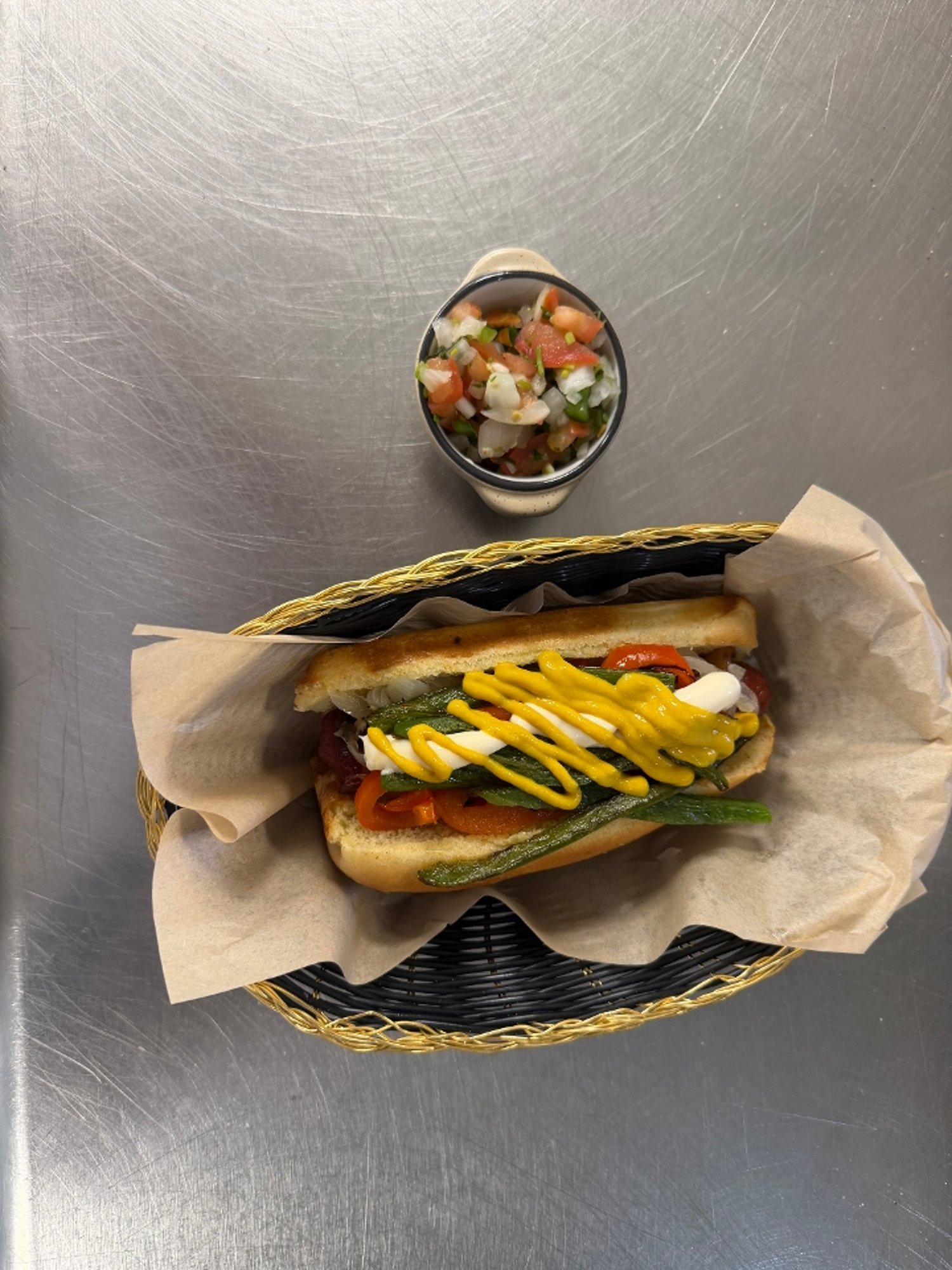 Bacon Wrapped Street Dog