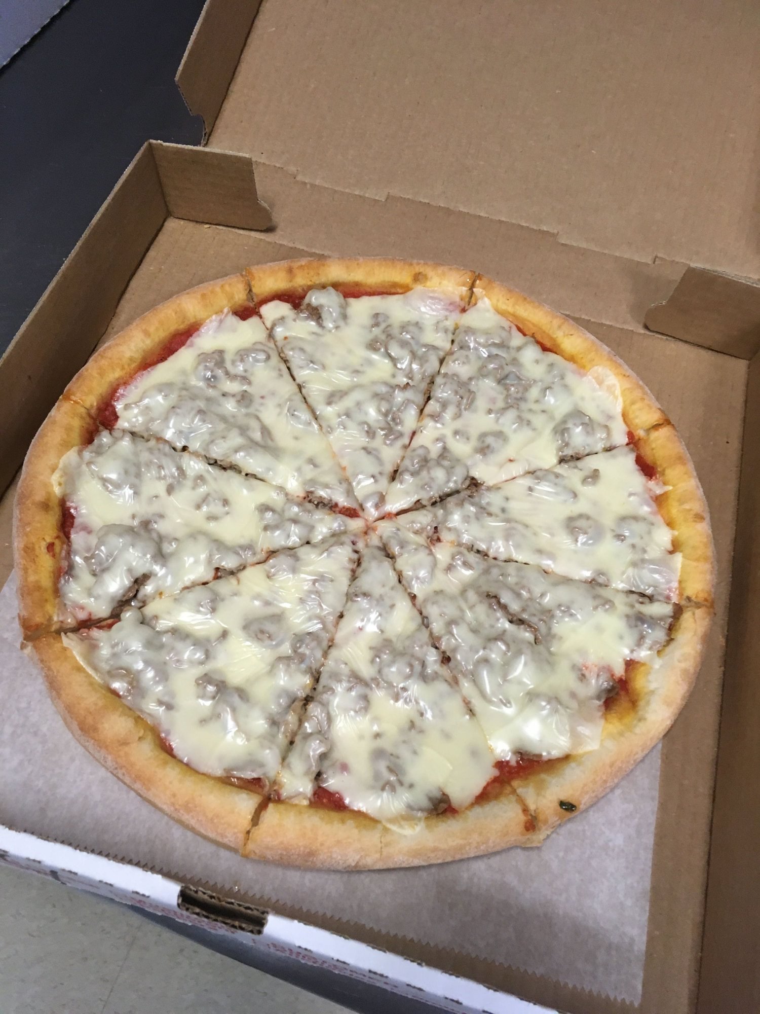 Cheesesteak Pizza (Personal 12'')