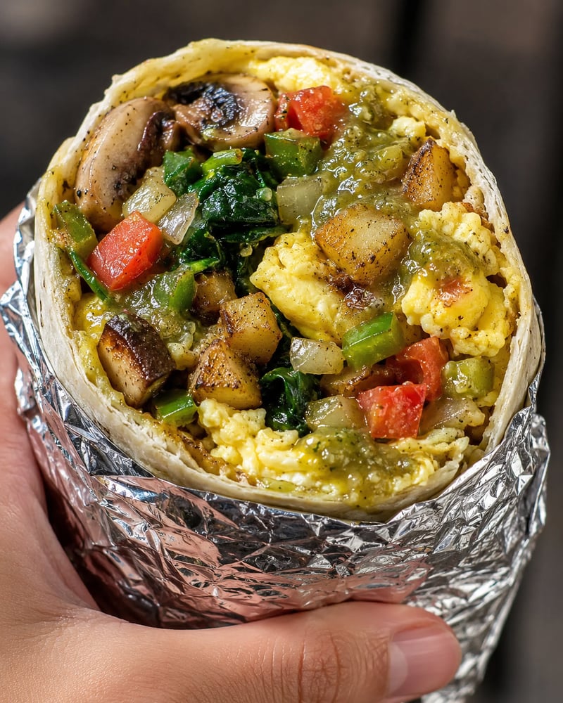 Veggie Skillet Burrito