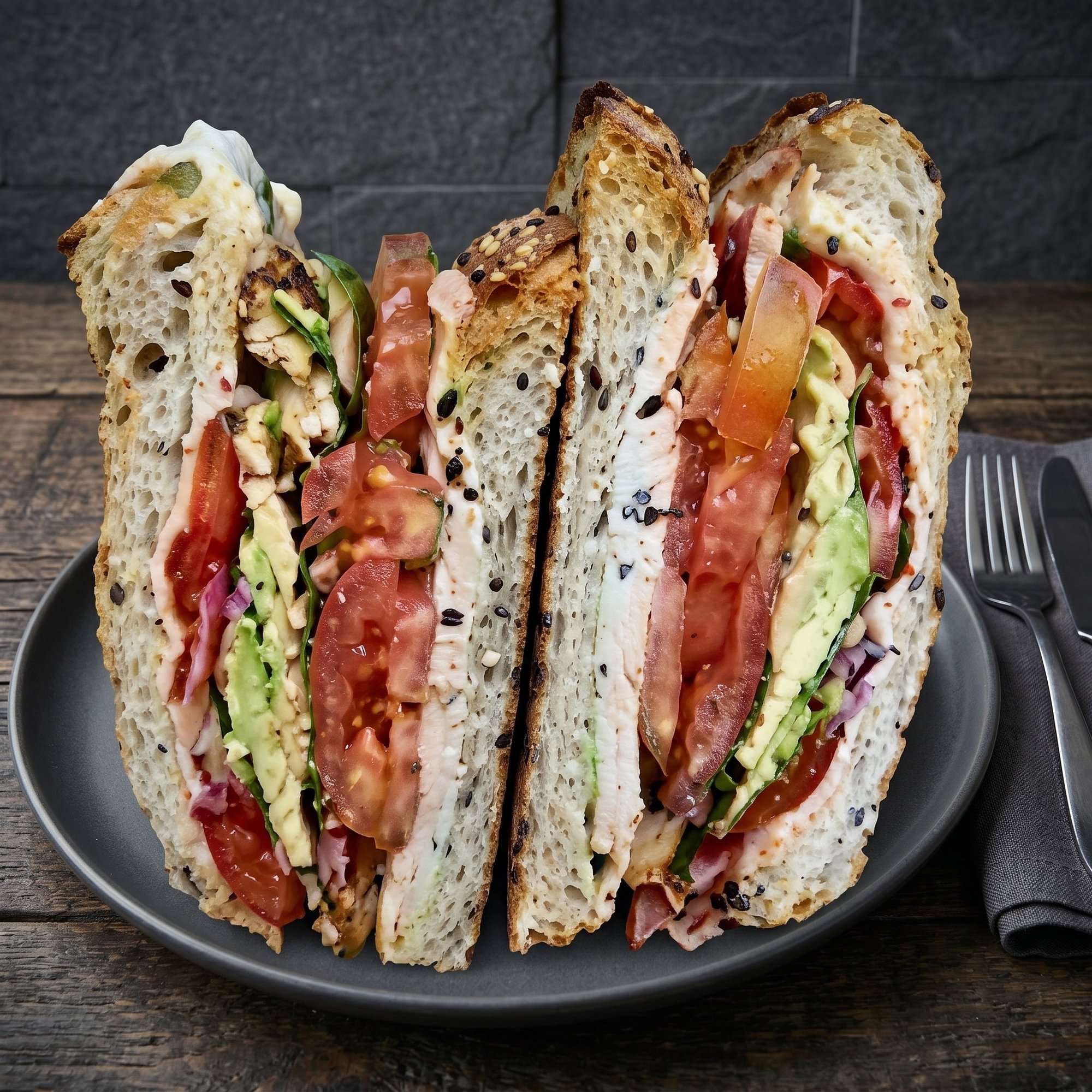 Veggie Bella On Rye