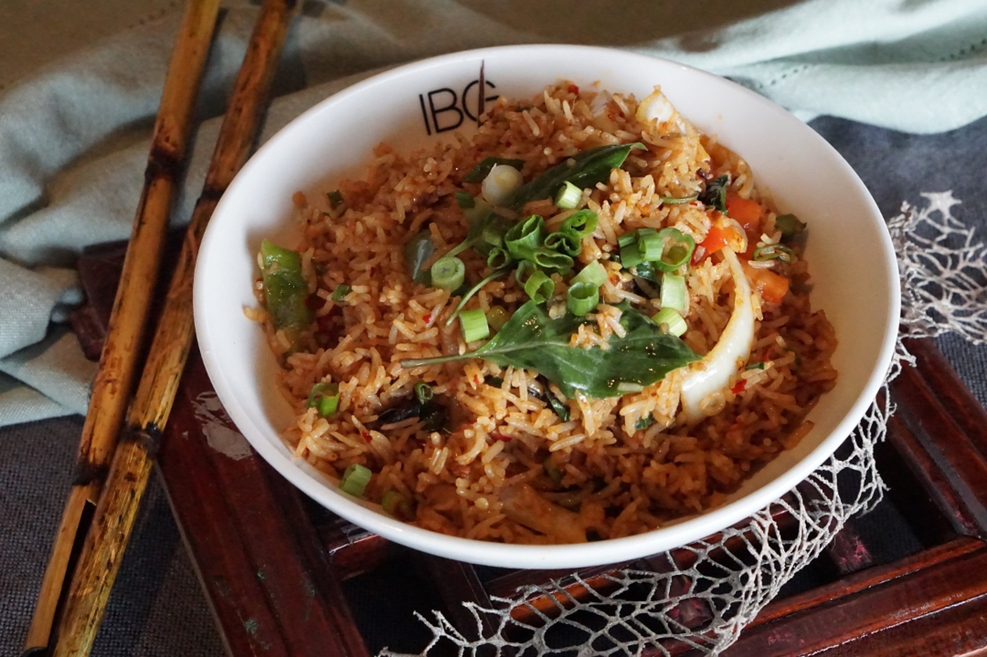 Spicy Thai Basil Fried Rice