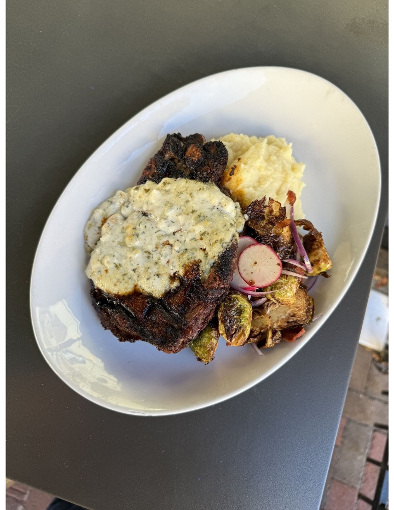 Black and Blue Ribeye (12oz)