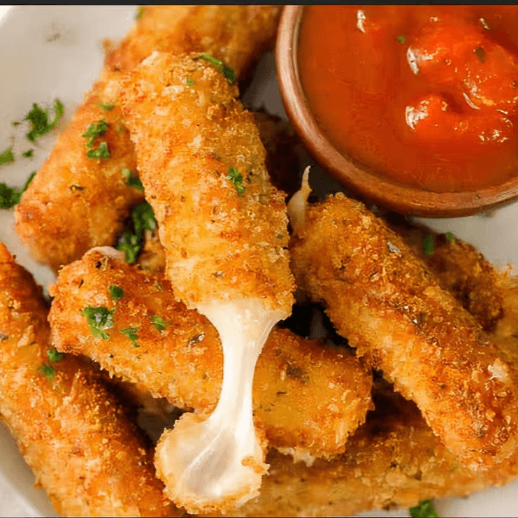 Beer Battered Mozzarella Sticks
