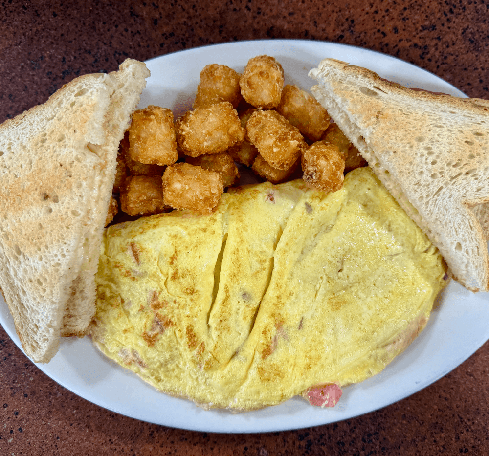 Tomato & Cheese Omelet