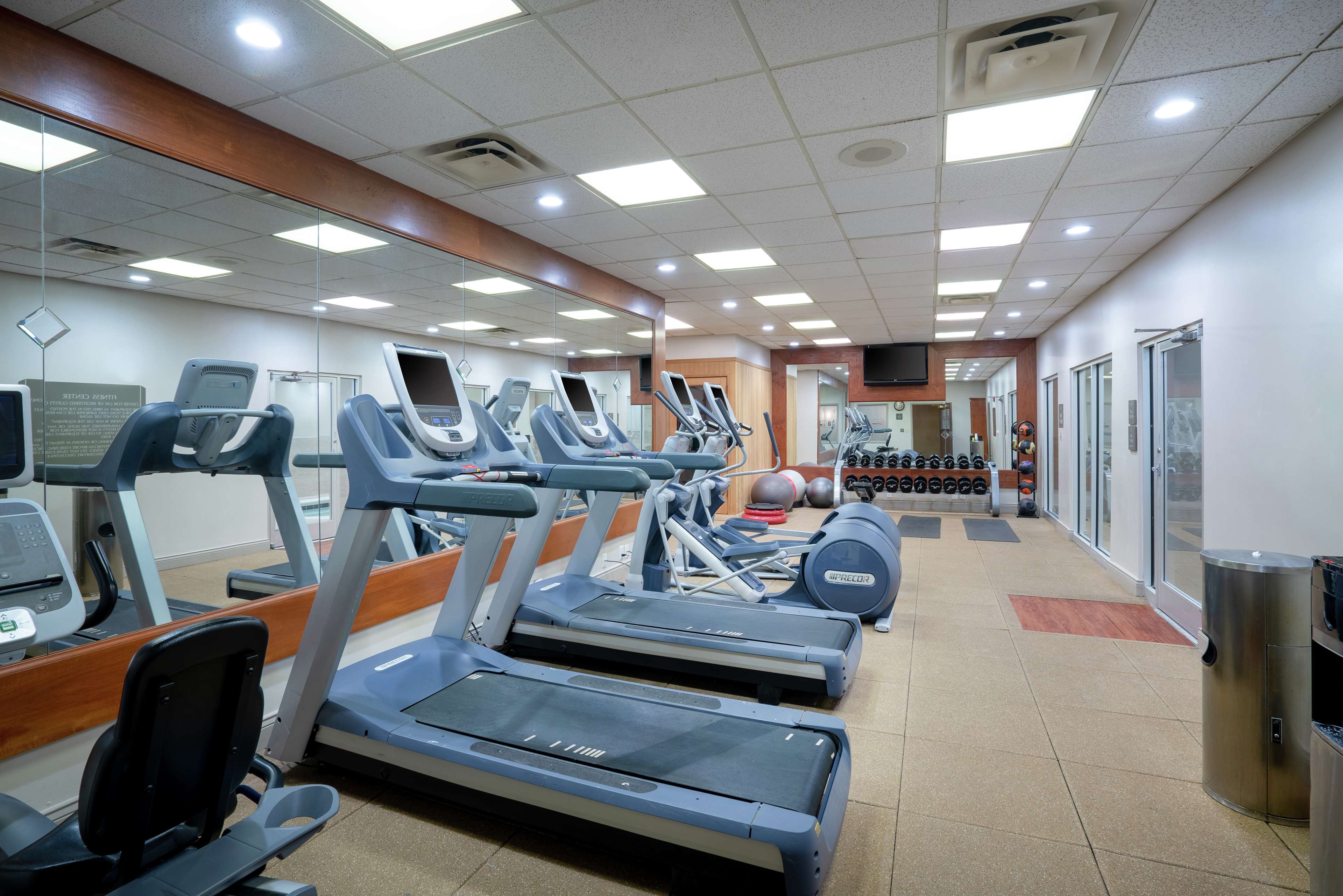 Health club  fitness center  gym