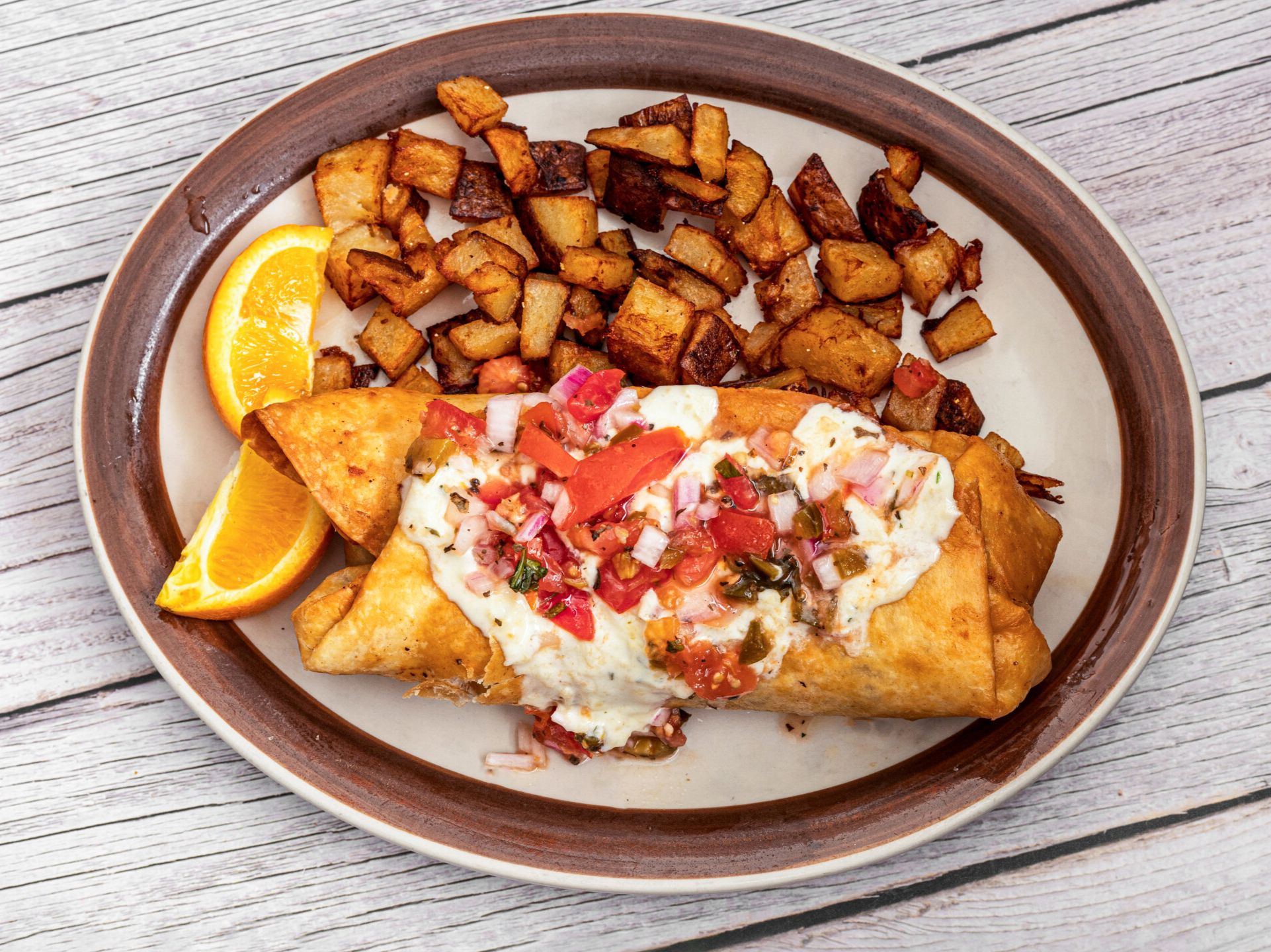 B'fast Chimichanga