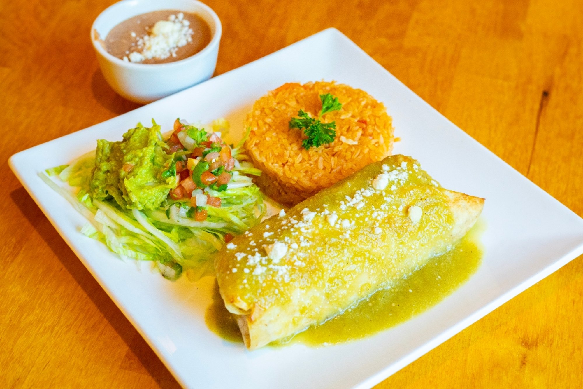 (L) Burrito Acapulco