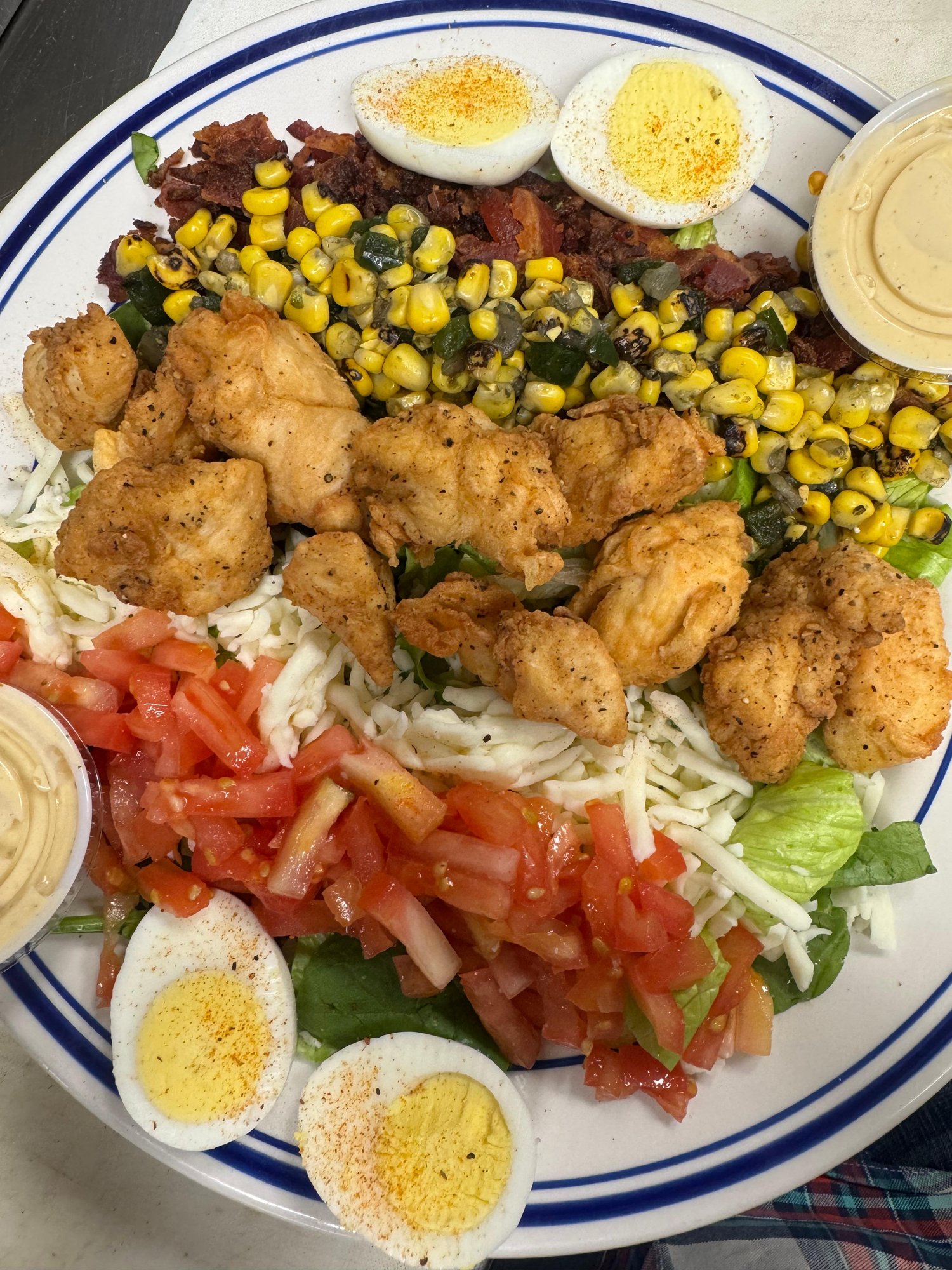 Chicken Cajun Cobb Salad