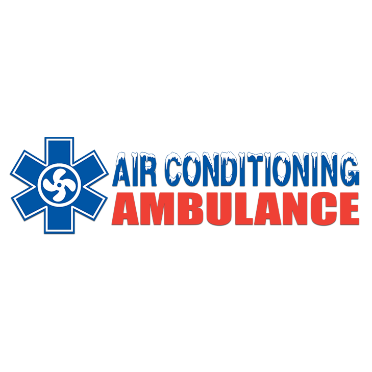 Air Conditioning Ambulance Service Logo